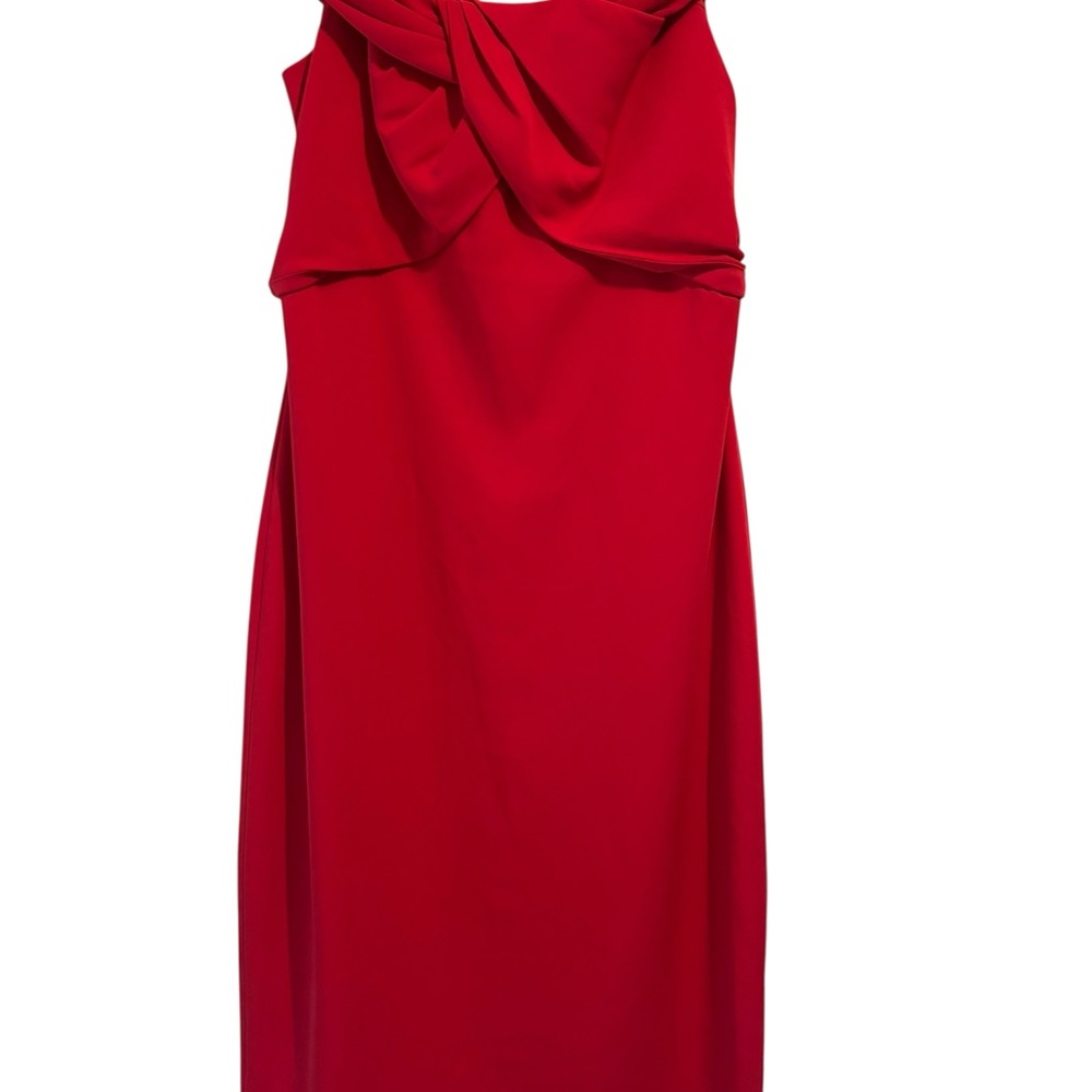 Elegant Scarlet Prom Dress